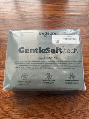 NWT Bedsure GentleSoft Tech Duvet Cover in Green